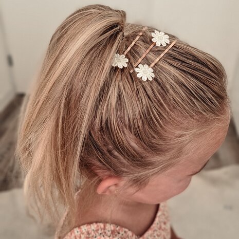 Your Little Miss Schuifspeldjes - sweet flower Your Little Miss Schuifspeldjes - sweet flower