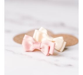 Your Little Miss Baby haarelastiekjes met dubbele strik Gabby - sweet nectar Your Little Miss Baby haarelastiekjes met dubbele strik Gabby - sweet nectar
