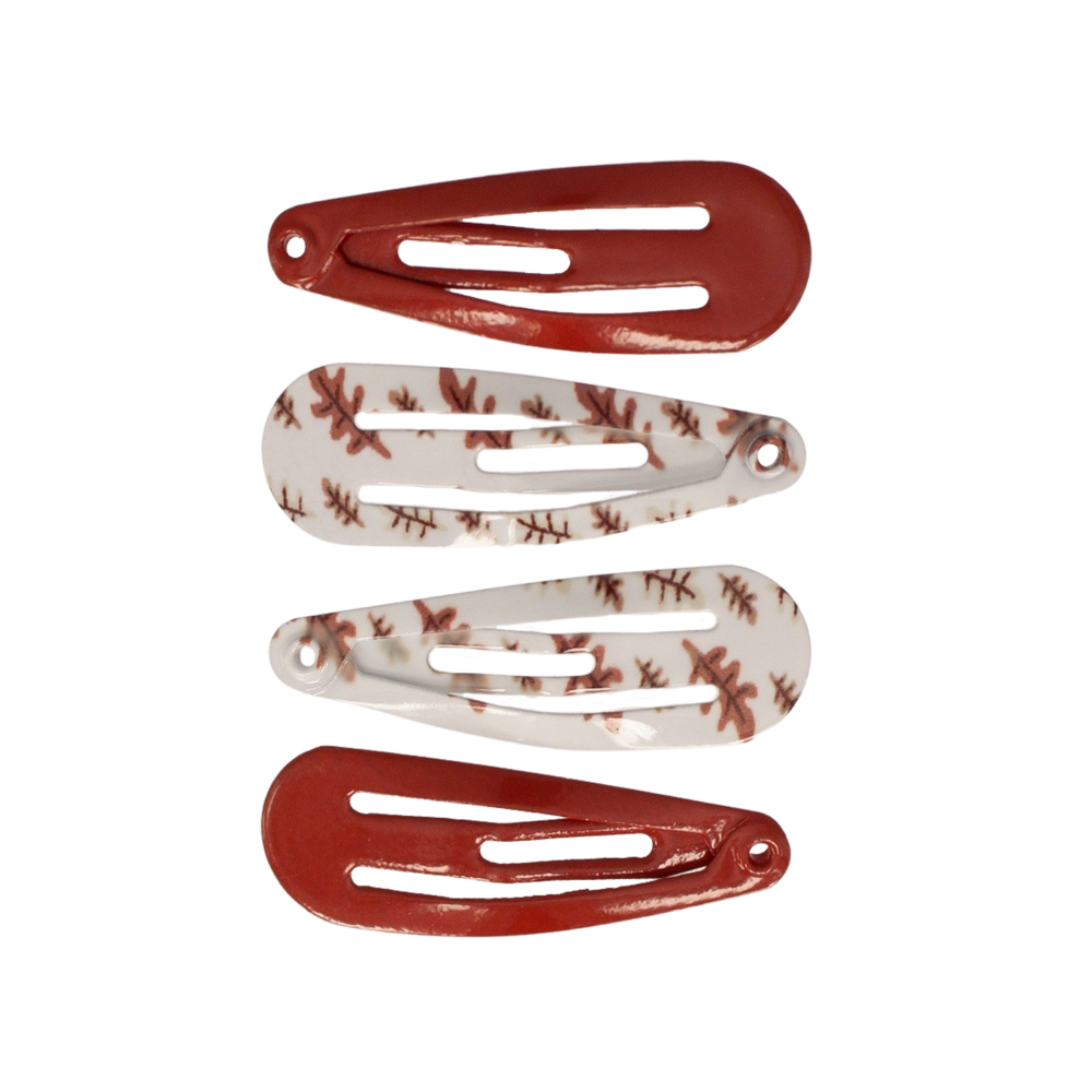 Your Little Miss Basic baby haarspeldjes Emma - leaves