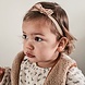 Your Little Miss Baby haarbandje met dubbele strik - latte brown Your Little Miss Baby haarbandje met dubbele strik - latte brown