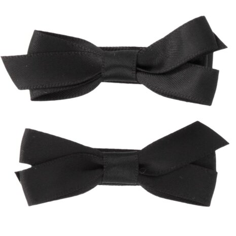 Your Little Miss Haarspeldjes met strik - Black Your Little Miss Haarspeldjes met strik - Black