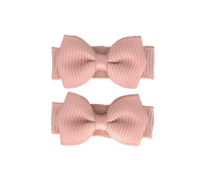 Your Little Miss Baby haarspeldjes met strikje - dusty rose Your Little Miss Baby haarspeldjes met strikje - dusty rose