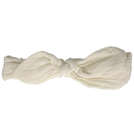 Your Little Miss Baby haarbandje Sophie - ivory muslin Your Little Miss Baby haarbandje Sophie - ivory muslin