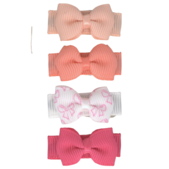 Your Little Miss Baby haarspeldjes met strikje - pink bow