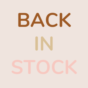 Back in stock Back in stock