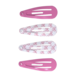 Your Little Miss Basic baby haarspeldjes - Pink bows Your Little Miss Basic baby haarspeldjes - Pink bows