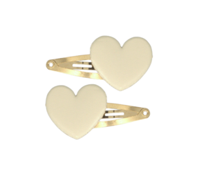 Your Little Miss Baby haarspeldjes - Hearts snow Your Little Miss Baby haarspeldjes - Hearts snow