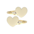 Baby haarspeldjes Jade - Hearts snow