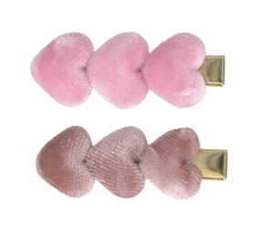 Your Little Miss Haarspeldjes met bloemen Nina - Velvet hearts