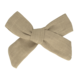 Your Little Miss Haarspeldje met strik Tess - sand linen Your Little Miss Haarspeldje met strik Tess - sand linen