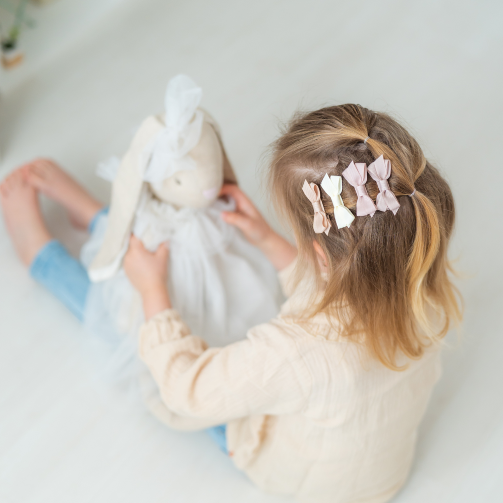 Your Little Miss Haarspeldjes met strik Olivia - Dunes