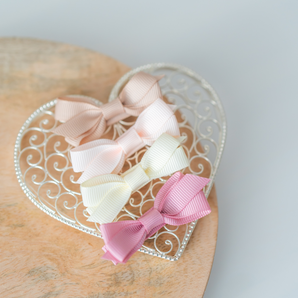 Your Little Miss Haarspeldjes met strik Olivia - Soft tones