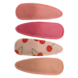 Your Little Miss Haarspeldjes met stof - cherrylicious Your Little Miss Haarspeldjes met stof - cherrylicious