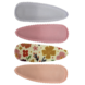 Your Little Miss Haarspeldjes met stof - floral love Your Little Miss Haarspeldjes met stof - floral love