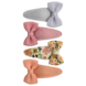 Your Little Miss Baby haarspeldjes met strik - floral love Your Little Miss Baby haarspeldjes met strik - floral love