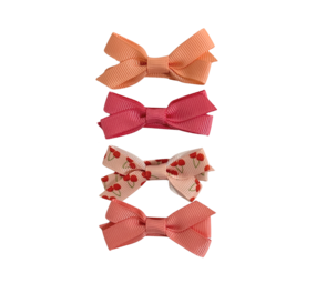 Your Little Miss Baby haarspeldjes met strikje Olivia - cherrylicious