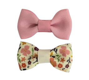 Your Little Miss Baby haarspeldjes met strikje Fay - summer bloom