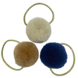 Your Little Miss Basic haarelastiekjes met pompoms - Beach please Your Little Miss Basic haarelastiekjes met pompoms - Beach please