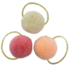 Your Little Miss Basic haarelastiekjes met pompoms - Pink sands Your Little Miss Basic haarelastiekjes met pompoms - Pink sands