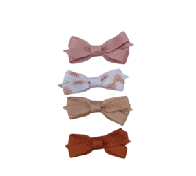 Your Little Miss Baby haarspeldjes met strikje Olivia - Rainbow sparkle Your Little Miss Baby haarspeldjes met strikje Olivia - Rainbow sparkle