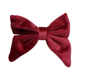 Your Little Miss Haarspeld met kleine strik - Velvet red Your Little Miss Haarspeld met kleine strik - Velvet red