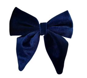 Your Little Miss Haarspeld met grote strik Marly - Velvet midnight Your Little Miss Haarspeld met grote strik Marly - Velvet midnight