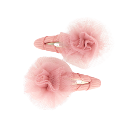 Your Little Miss Baby haarspeldjes stars - Mini ballerina old pink Your Little Miss Baby haarspeldjes stars - Mini ballerina old pink