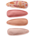 Your Little Miss Haarspeldjes met stof - sunset harvest Your Little Miss Haarspeldjes met stof - sunset harvest