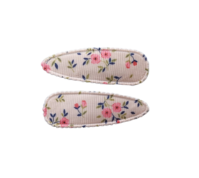 Your Little Miss Haarspeldjes met stof - little blossom Your Little Miss Haarspeldjes met stof - little blossom