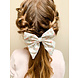 Your Little Miss Haarspeld met grote strik - coral bloom Your Little Miss Haarspeld met grote strik - coral bloom