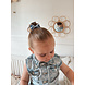 Your Little Miss Basic haarelastiekjes met strik Loïs - denim