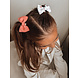 Your Little Miss Haarspeldjes met strik - coral bloom Your Little Miss Haarspeldjes met strik - coral bloom