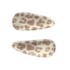 Baby haarspeldjes Pippa - leopard latte