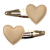 Haarspeldjes Jade - Beige hearts