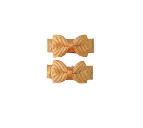 Your Little Miss Baby haarspeldjes met strikje Ivy - Old gold Your Little Miss Baby haarspeldjes met strikje Ivy - Old gold