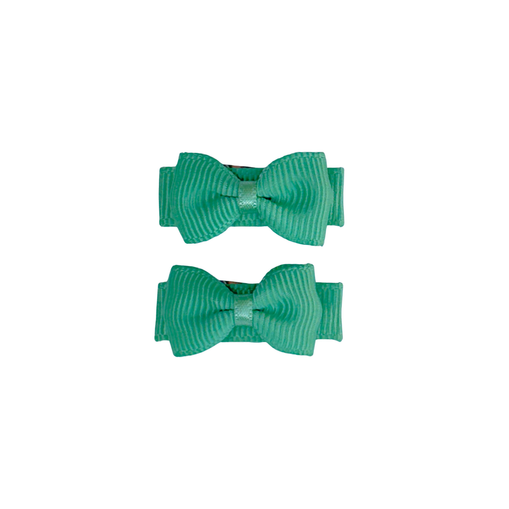 Your Little Miss Baby haarspeldjes met strikje Ivy - Fern Your Little Miss Baby haarspeldjes met strikje Ivy - Fern