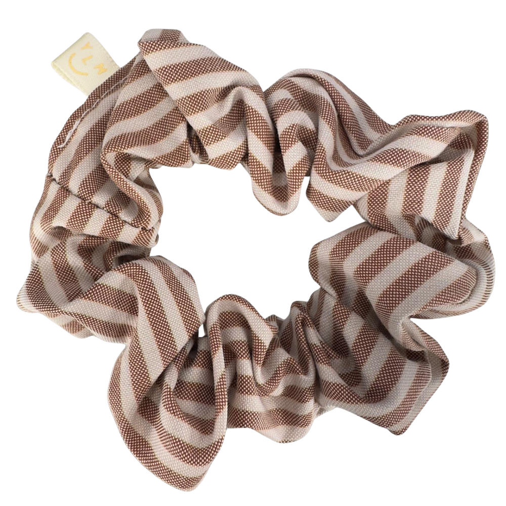 Your Little Miss Scrunchie Charlie - Caramel stripe Your Little Miss Scrunchie Charlie - Caramel stripe