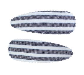 Your Little Miss Haarspeldjes Pippa - Azure stripe