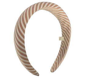 Your Little Miss Brede haarband Luna - Caramel stripe