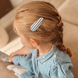 Your Little Miss Haarspeldjes Pippa - Azure stripe Your Little Miss Haarspeldjes Pippa - Azure stripe