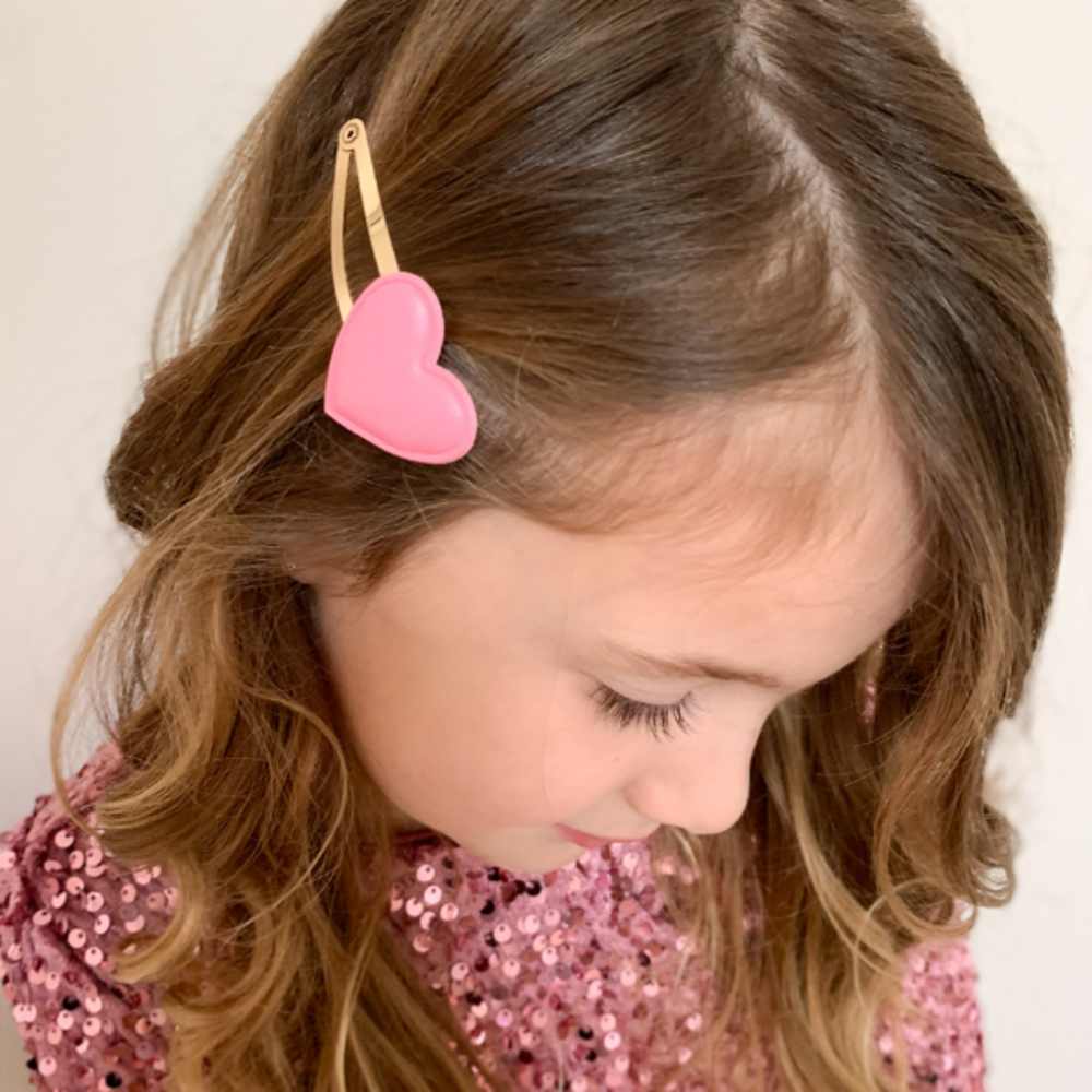 Your Little Miss Haarspeldjes Jade - Blush hearts Your Little Miss Haarspeldjes Jade - Blush hearts