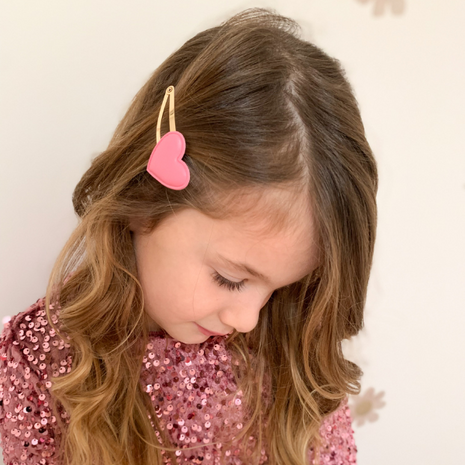 Your Little Miss Haarspeldjes Jade - Blush hearts Your Little Miss Haarspeldjes Jade - Blush hearts