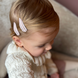 Your Little Miss Baby haarspeldjes Pippa - Caramel stripe
