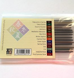 Awaji Island Koh-shi Japanese incense assorted "The Four Seasons Series"