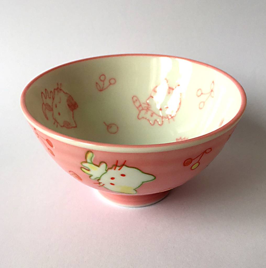 Kawaii hot sale cat bowl