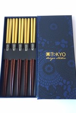 Tokyo Design Studio Japanese luxury chopsticks Gold