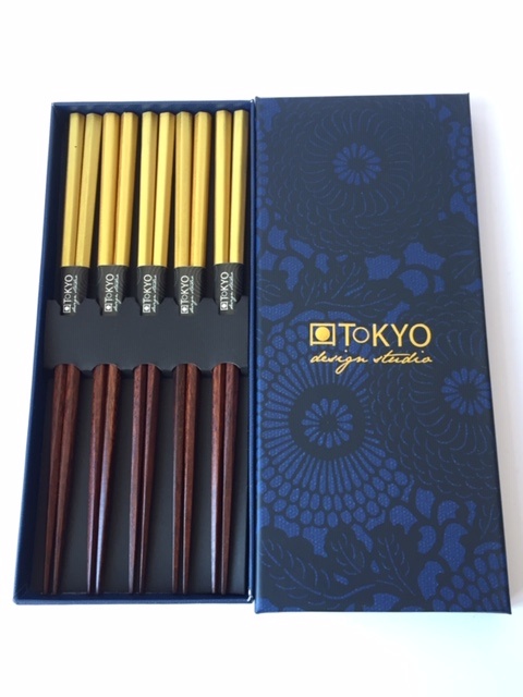 Japanese luxury chopsticks Gold - Japans Servies