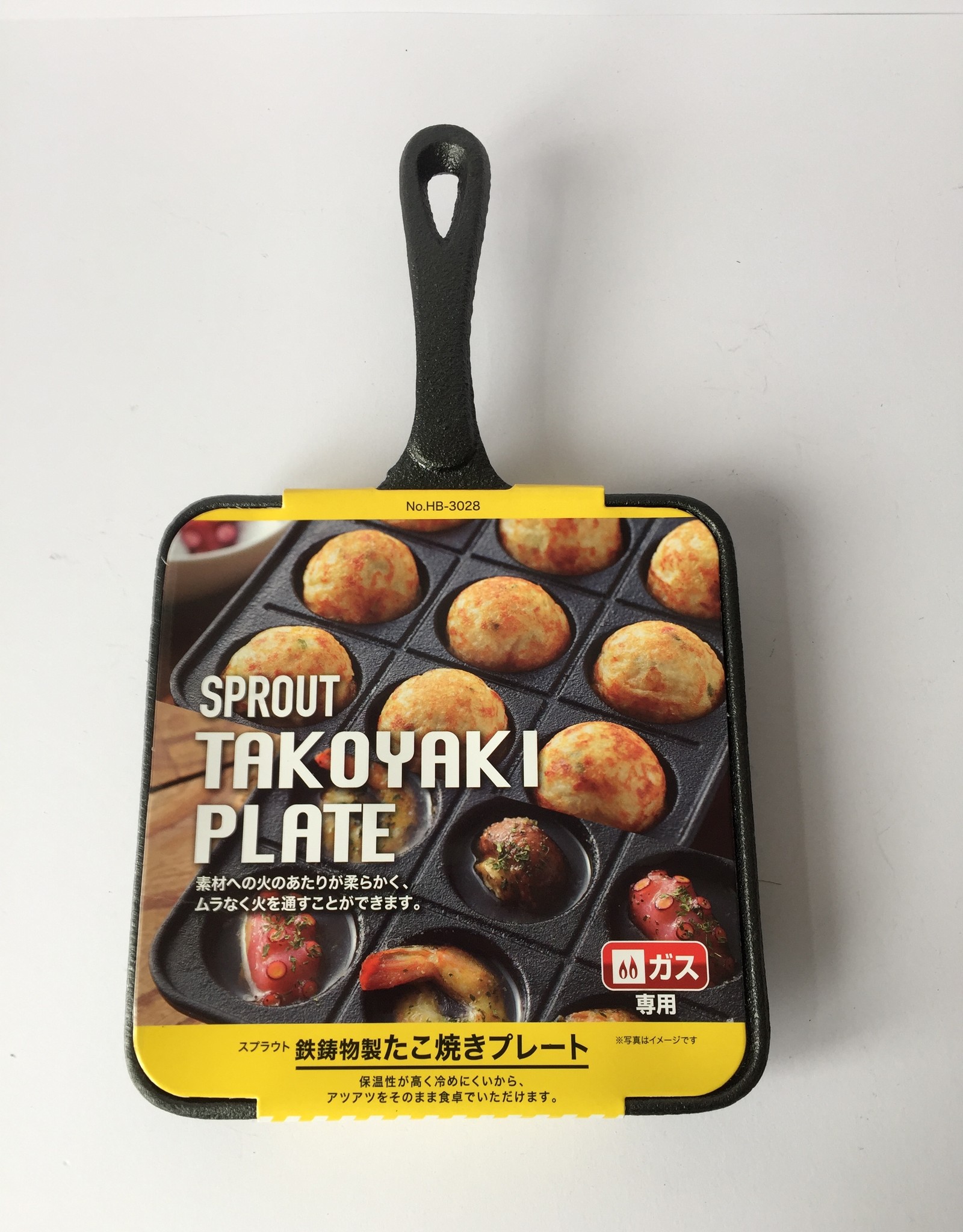 Takoyaki pan (Japanese pancake pan) cast iron