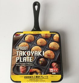 Takoyaki pan (Japanse poffertjespan) gietijzer