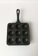 Takoyaki pan (Japanse poffertjespan) gietijzer